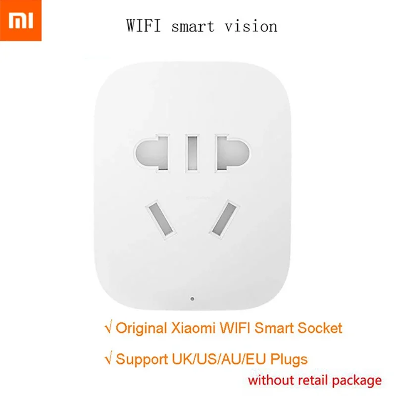 Smart Home Xiaomi Kit - Xiaomi MIJIA スマートワイヤレス WIFI ソケットプラグアップグレードリモートコントロールタイミングスイッチパワーカウントスマートホームアプリ用パッケージなし
