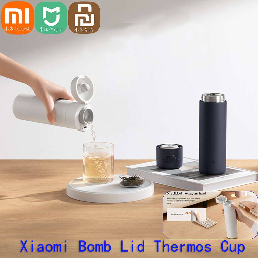 Smart Home Xiaomi Kit - Xiaomi Mijia スマート魔法瓶カップ 3 480 ミリリットル保温/冷水誕生日ギフト少年少女の友人女性旅行真空マグ