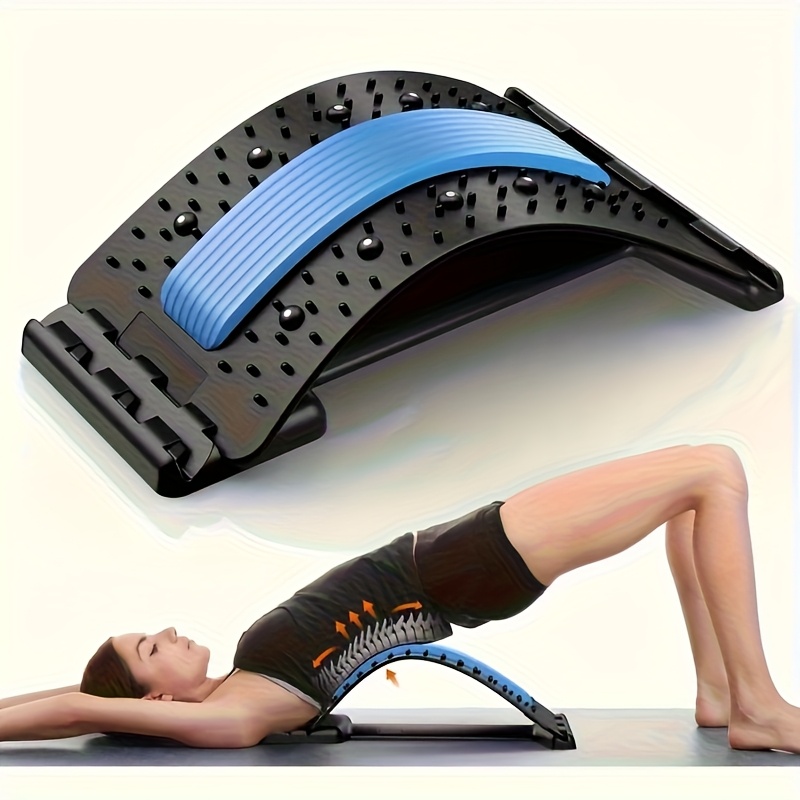 Smart Home Gym - 3段階背筋矯正器姿勢矯正ランバーサポートオフィス車自宅ジム用エルゴノミクス設計後弯症脊柱後弯症フィットネス機器