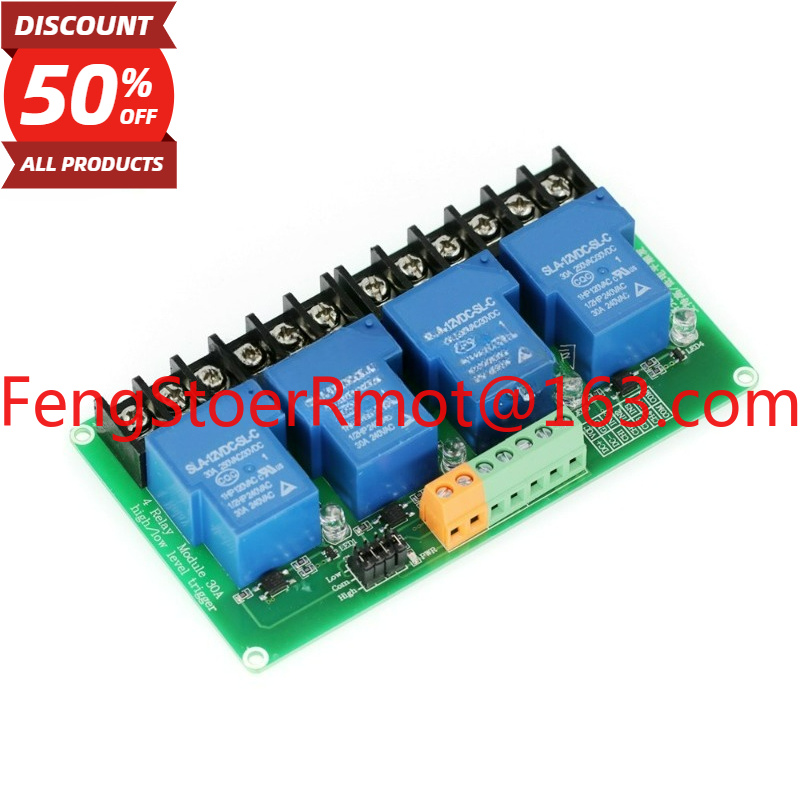 Smart Home With Plc - 5V/12V/24V 4ウェイリレーモジュール ハイレベルおよびローレベルトリガー スマートホーム PLC オートメーション制御