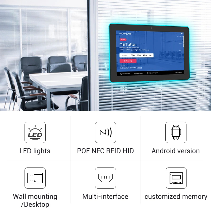 Smart Home Touchscreen Control Panel - 10.1インチ壁掛けスマートホームコントロールパネルTuya WiFi Zigbee NFC RFID POEスマートホームオートメーションタッチスクリータブレット