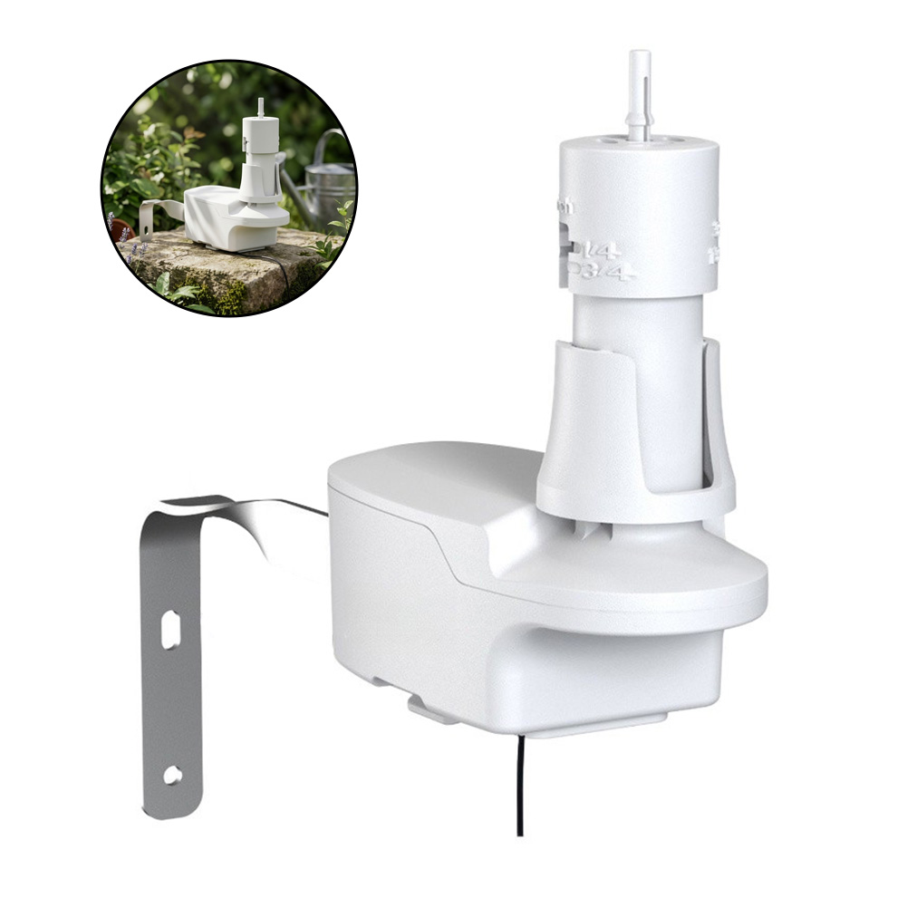 Smart Home Devices - スマート降雨センサー付き有線灌漑タイマー、家庭菜園用ネットワークデバイス、芝生・庭・農場の節水に最適