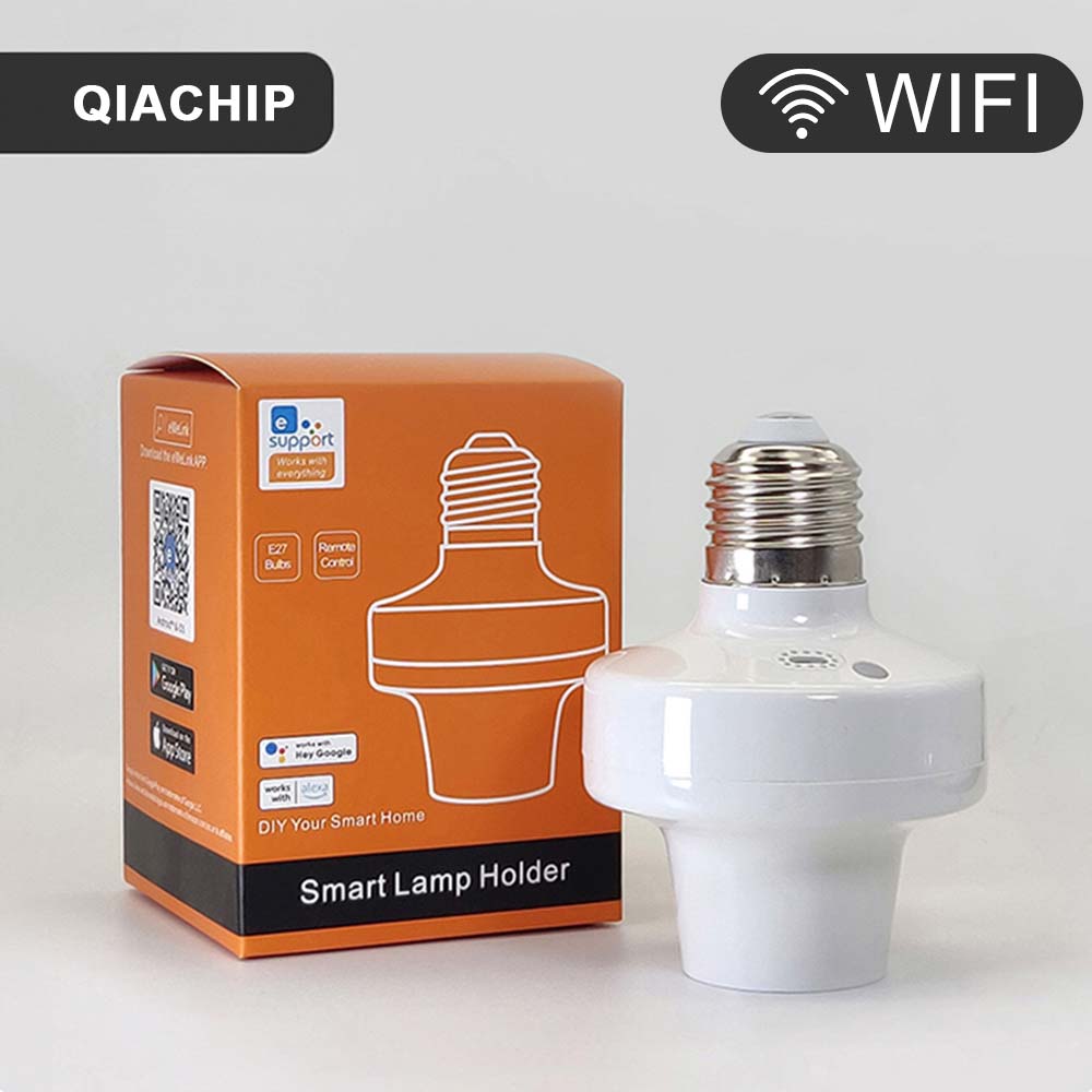 Voice Control Light Bulb - EWelink E27 ランプホルダーリモート WiFi APP リモートコントロールスマートホーム電球アダプター経由