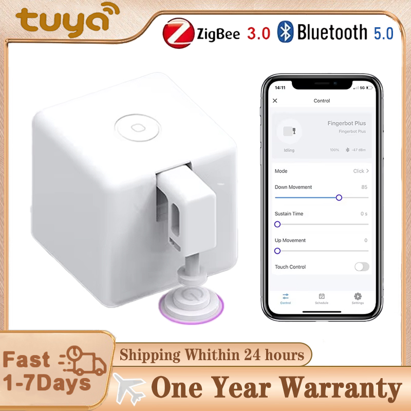 Smart Home Plus - Tuya Zigbee Bluetooth フィンガーボットプラスバージョン ロボットボタンプッシャー スイッチボット