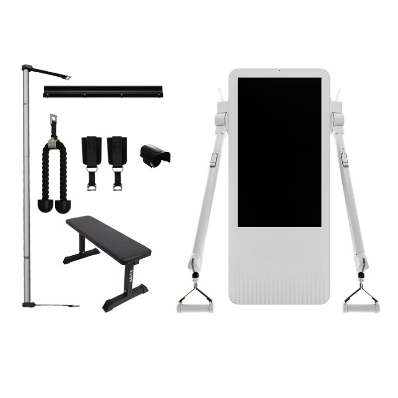 Smart Home Gym - 多機能ホームフィットネス機器：Tonal壁掛け型スマートトラッキングジム – ダイナミック抵抗による筋力トレーニング