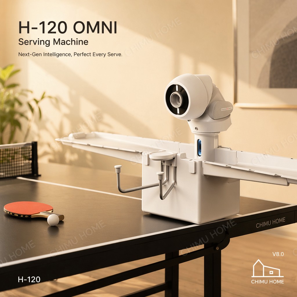Smart Home App - 【CHIMU HOME】OMNI スマート卓球サーブマシン APP制御 プロ仕様 プログラム可能な卓球トレーナー