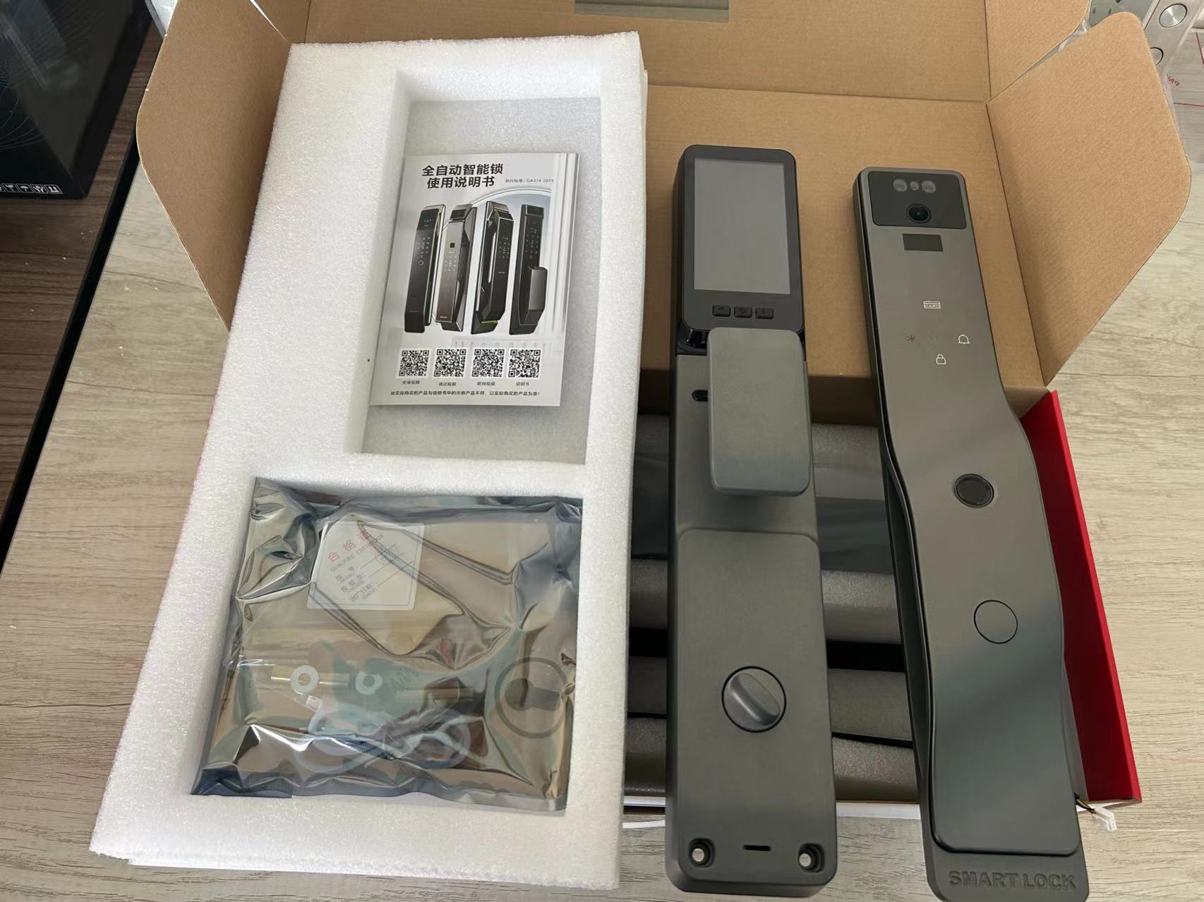 顔認証指紋スマートセキュリティドアロックTuyaアプリWif - Video Doorbell のレビューと価格