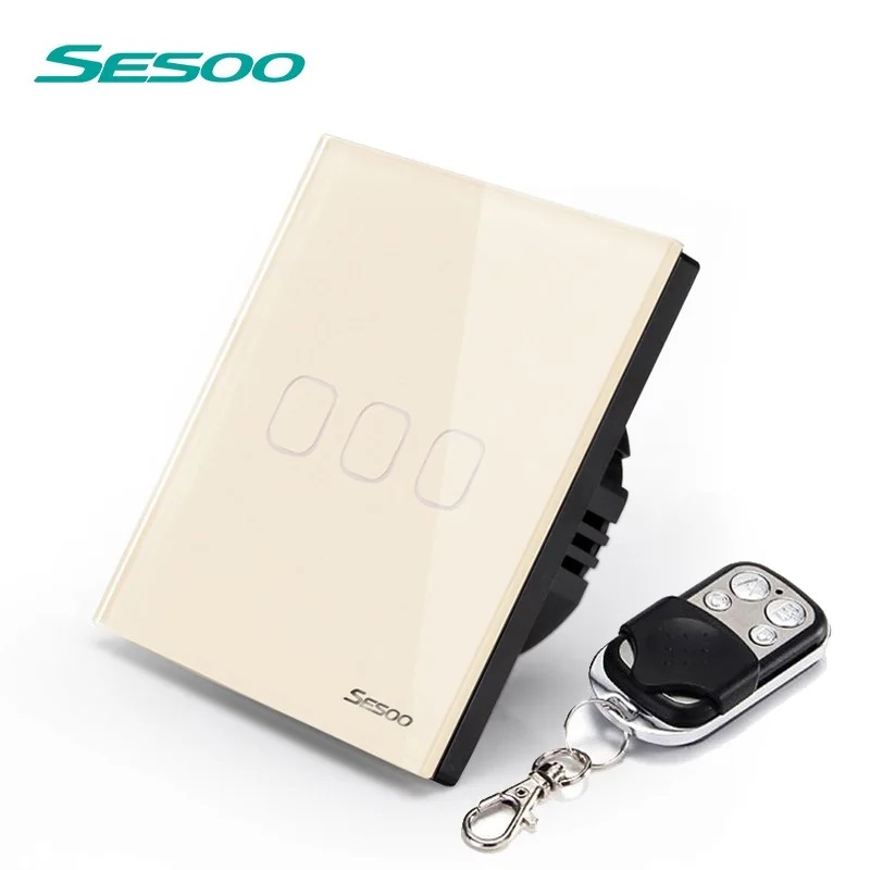 Sungoo-リモートタッチスイッチ、クリスタルガラスパネル - Smart Home Touchscreen Control Panel のレビューと価格