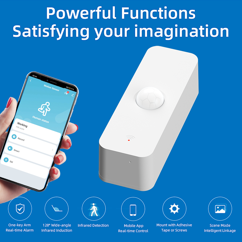 Tuya WiFi Zigbee PIR モーションセンサー - Smart Home Web のレビューと価格