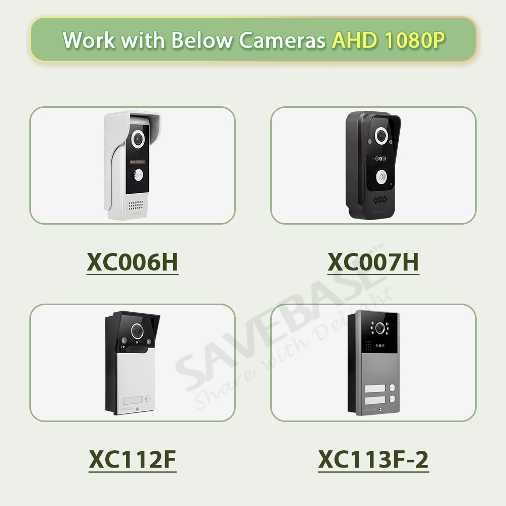HOMSECUR XM716D Tuya アプリ屋内モニター - Video Doorbell のレビューと価格