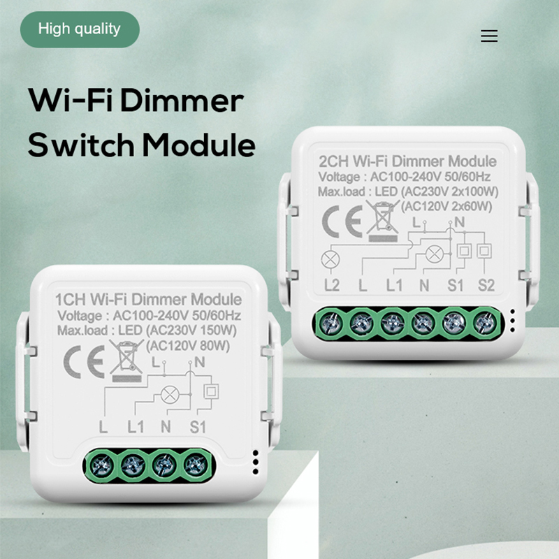 DIY Wifi スマート調光スイッチモジュール Tuya/ - Smart Home Web のレビューと価格