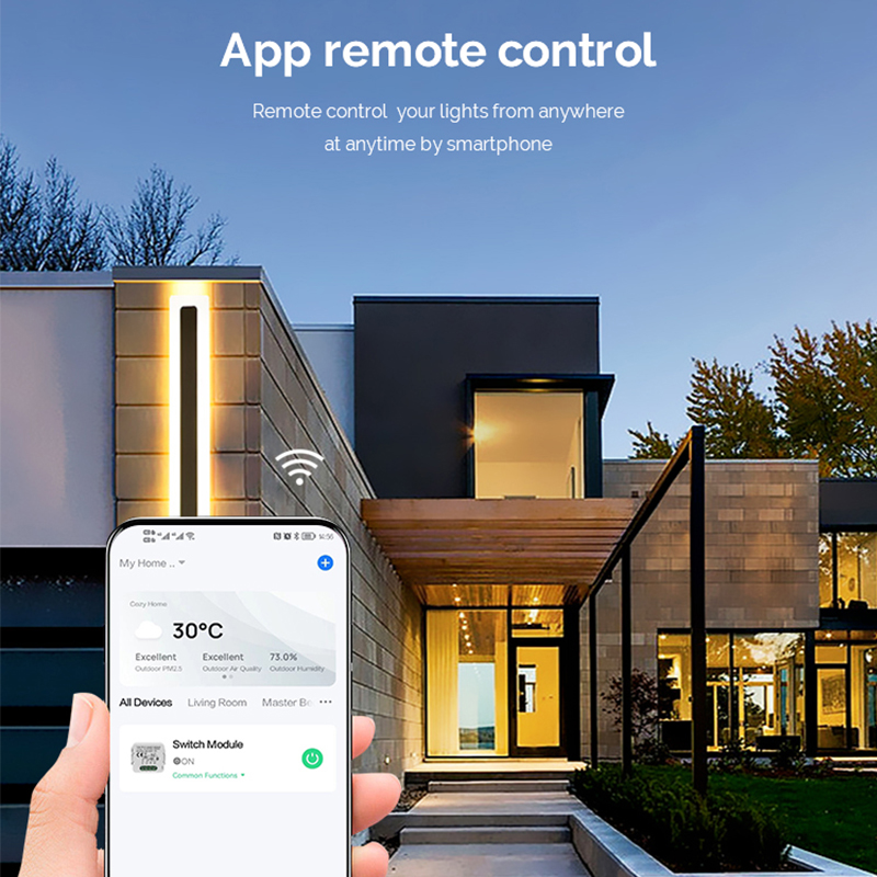 DIY Wifi スマート調光スイッチモジュール Tuya/ - Smart Home Web のレビューと価格