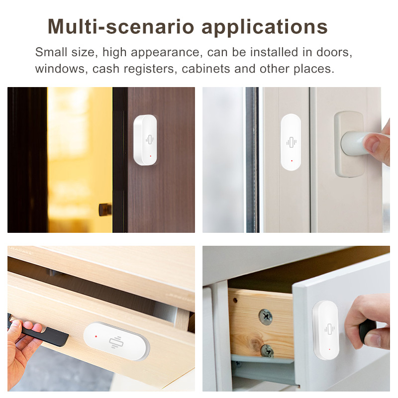 Tuya WiFi 振動センサー、高感度検知、スマートアラー - Smart Home Living のレビューと価格