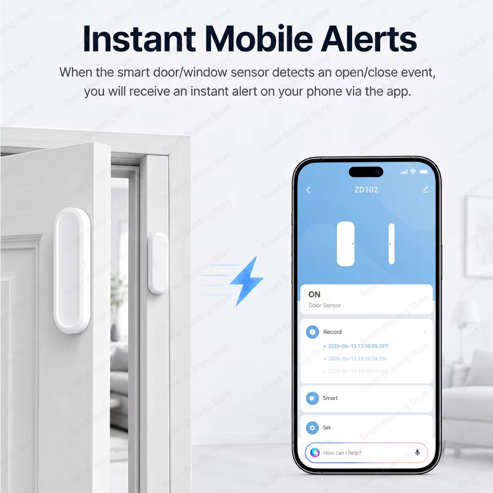 防水ドア・ウィンドウセンサー IP65 Zigbee 3.0 - Smart Home Zentrale のレビューと価格