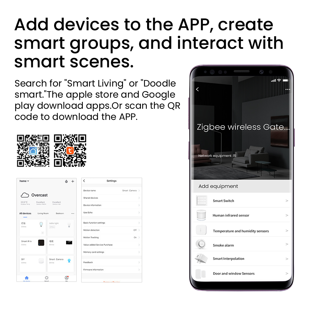 Tuya スマート ゲートウェイ ハブ マルチモデル スマー - Smart Home Living のレビューと価格