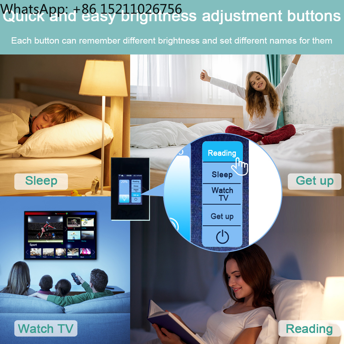 Lanbon L8 LCDタッチスクリーンコントロールパネル - Smart Home Touchscreen Control Panel のレビューと価格