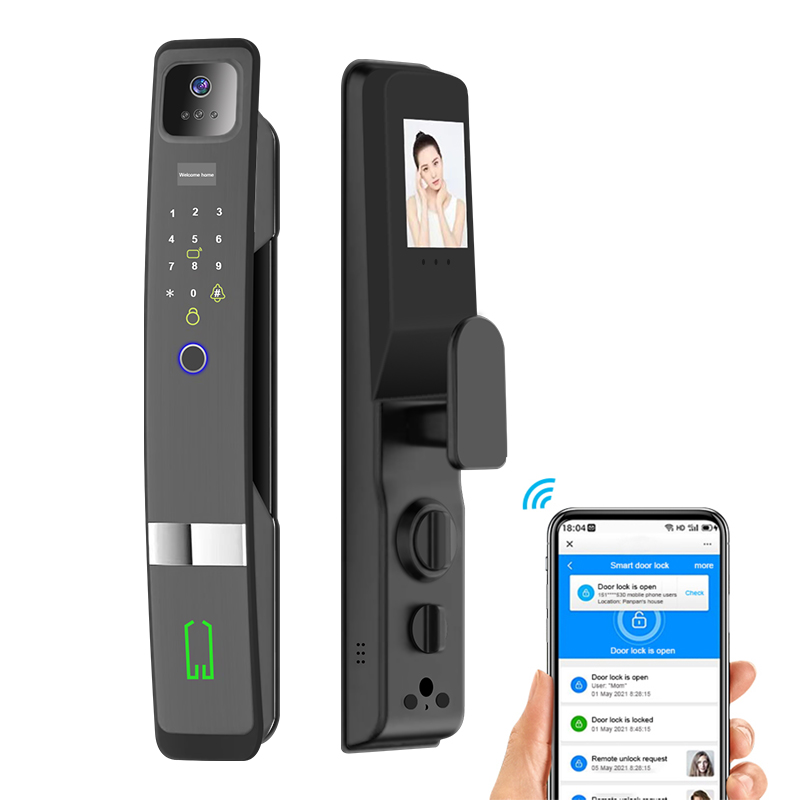 Tuya Wifi 指紋認証 3D顔認証 スマートドアロック - Video Doorbell のレビューと価格