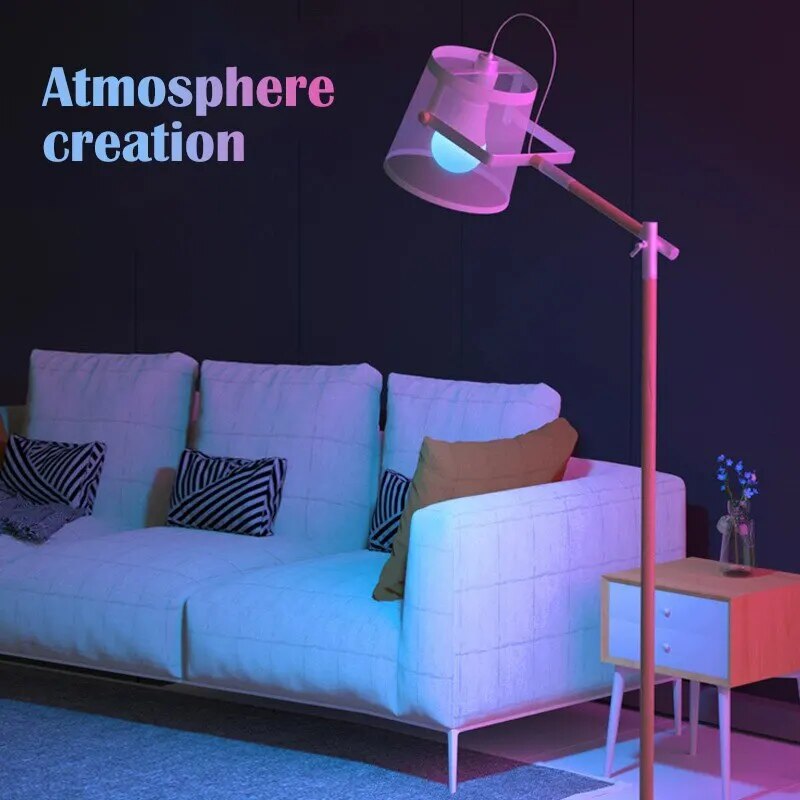 16 色 RGB 電球 LED マルチカラー電球 E27 2 - Voice Control Light Bulb のレビューと価格