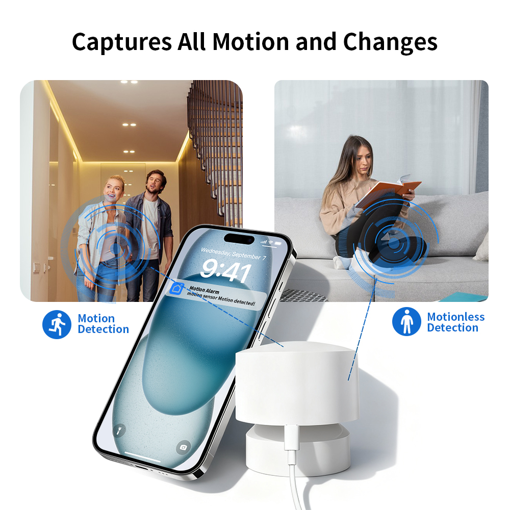 ZigbeeまたはWiFi対応スマート人感センサー 24Gミ - Smart Home Web のレビューと価格