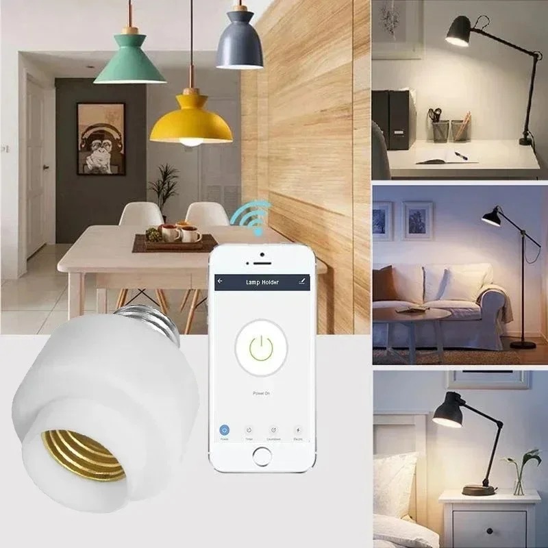 Tuya WIiFi BL E27 ソケットスマートランプホ - Voice Control Light Bulb のレビューと価格