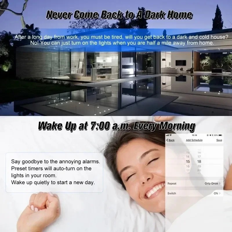 Tuya WIiFi BL E27 ソケットスマートランプホ - Voice Control Light Bulb のレビューと価格