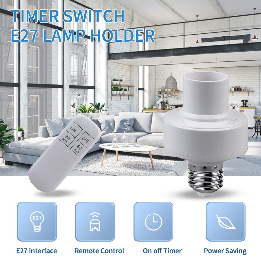 スマートタイマースイッチワイヤレスリモコンe27 15mレン - Smart Home App のレビューと価格