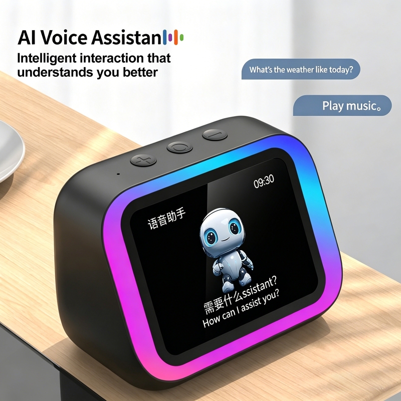 AI音声アシスタント Bluetoothスピーカー RGBカ - Smart Home Voice Control のレビューと価格