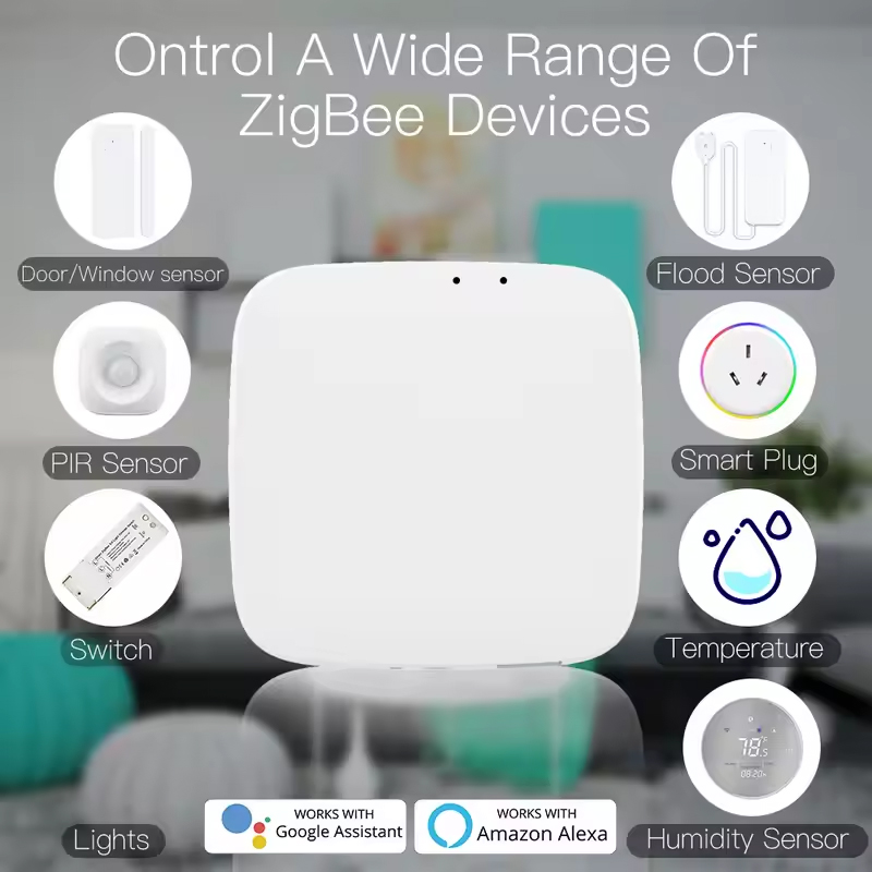 Moes Tuya ZigBee 3.0 スマートゲートウェ - Smart Home Living のレビューと価格