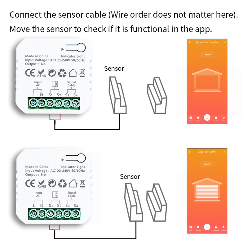 Tuya Smart Life ZigBeeガレージドア開閉 - Smart Home Plus のレビューと価格