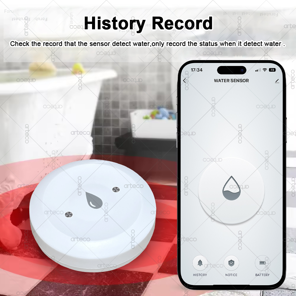Tuya スマート Zigbee 水センサー 洪水水漏れ検出 - Smart Home Zentrale のレビューと価格