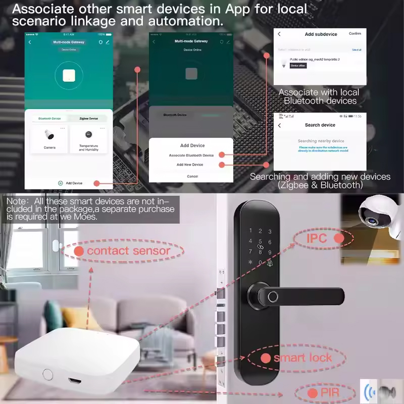 MOES Tuya ZigBee3.0 スマート ハブ、ワイ - Smart Home Zentrale のレビューと価格