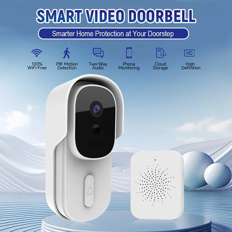Tuya スマートビデオドアベル双方向インターホンモバイルア - Video Doorbell のレビューと価格