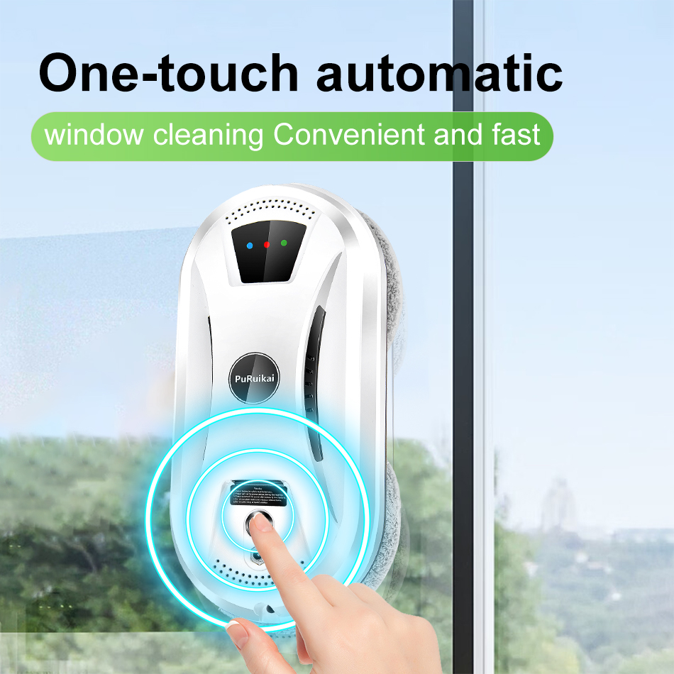 Puruikai超薄型ロボット掃除機窓掃除ロボット窓掃除機電 - Smart Home Tools のレビューと価格