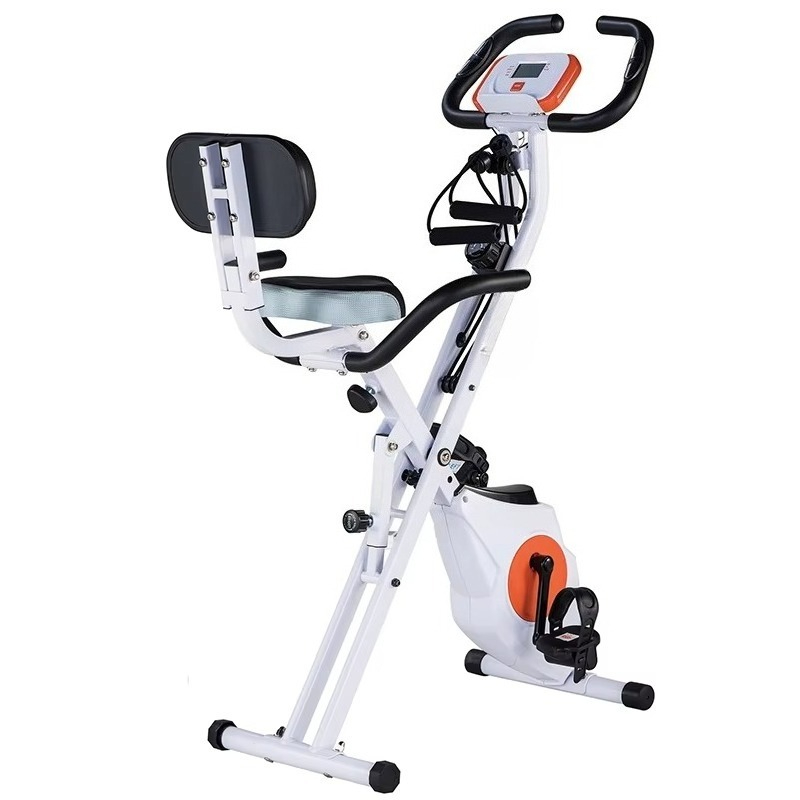 スマート折りたたみ式エクササイズバイク、8段階抵抗＆スチール - Smart Home Gym のレビューと価格