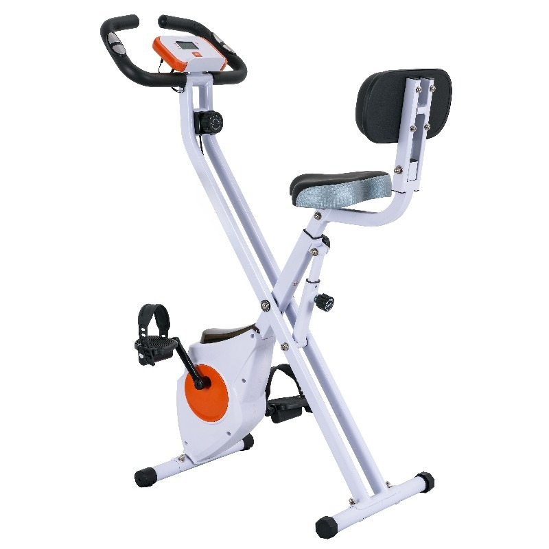 スマート折りたたみ式エクササイズバイク、8段階抵抗＆スチール - Smart Home Gym のレビューと価格
