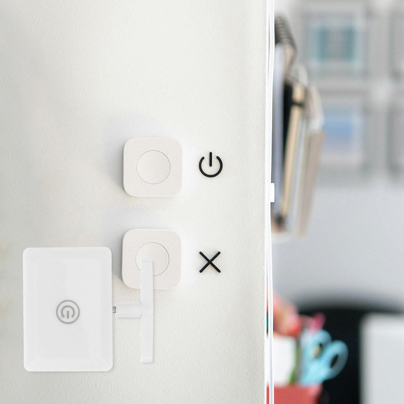 2セット リモコンスイッチ ワイヤレスボタンプッシャー スマ - Smart Home Living のレビューと価格
