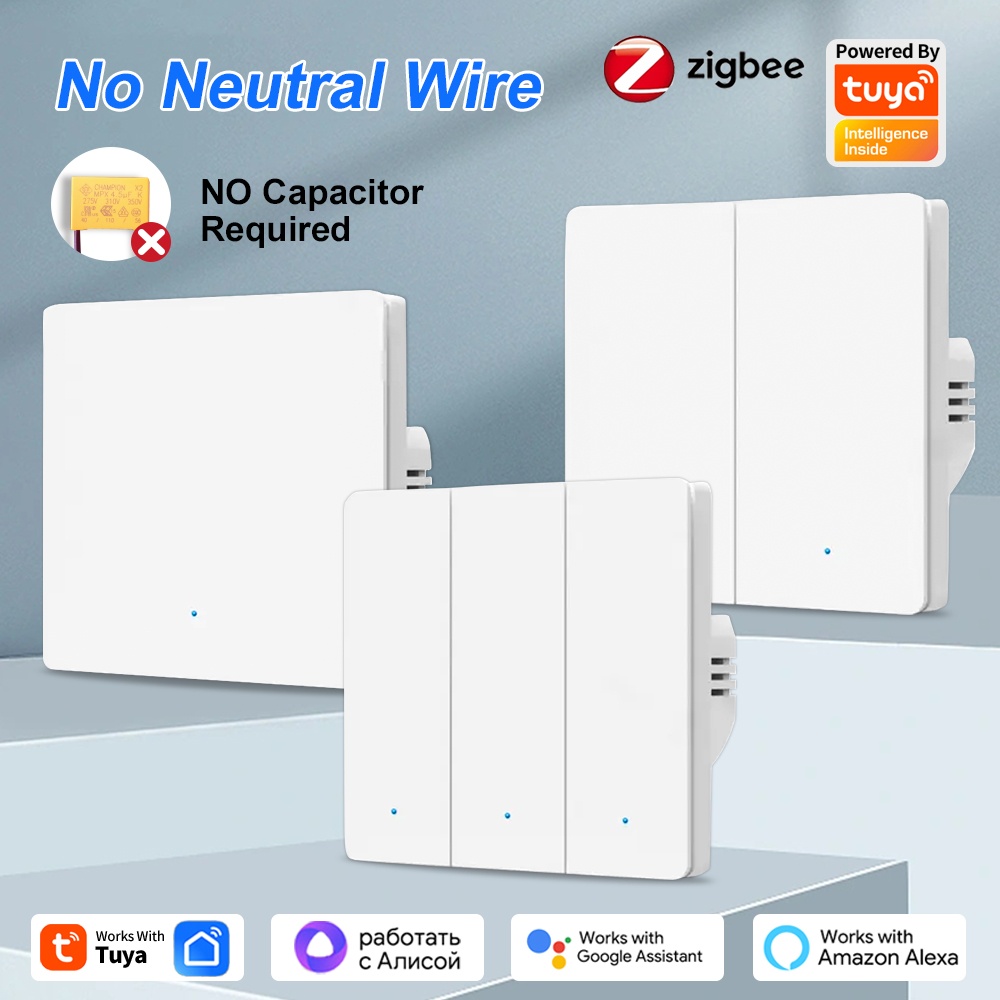 スマートライフ ZigBee プッシュボタンスイッチ 1/2 - Smart Home Voice Control のレビューと価格