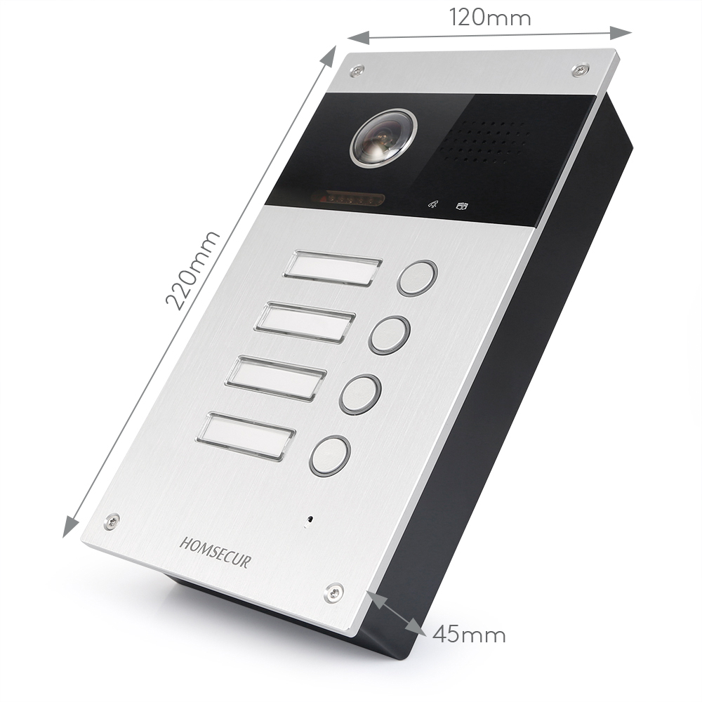 HOMSECUR 2 ワイヤードアベルカメラ B16DB-S - Video Doorbell のレビューと価格