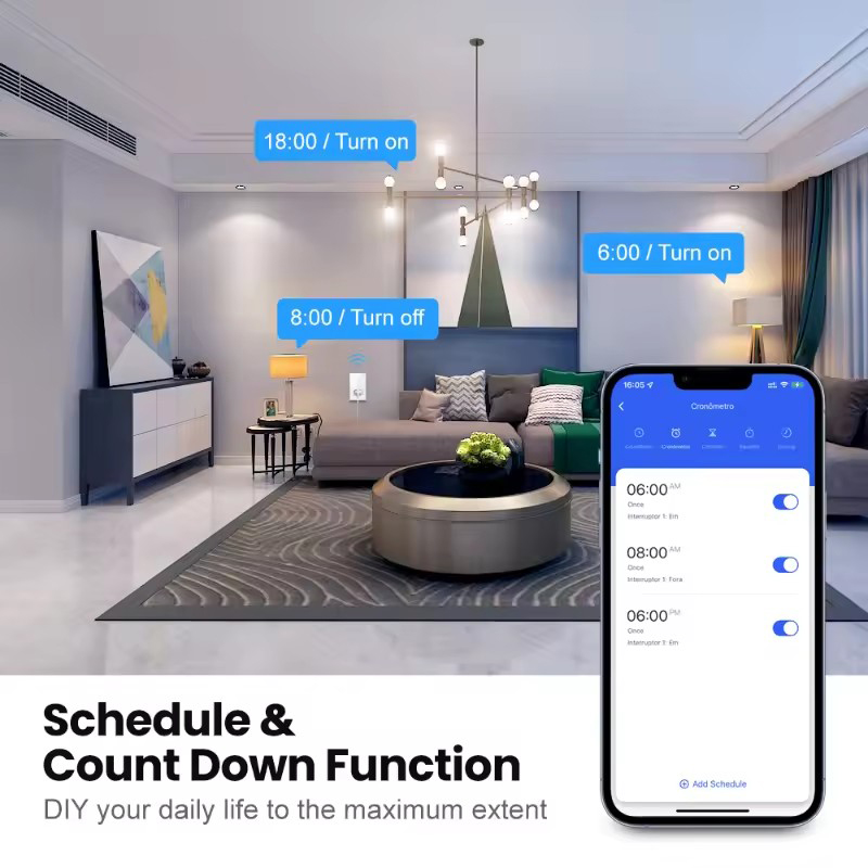 UNKAS Wifi スマートブラジルライトスイッチ壁ソケッ - Smart Home Web のレビューと価格