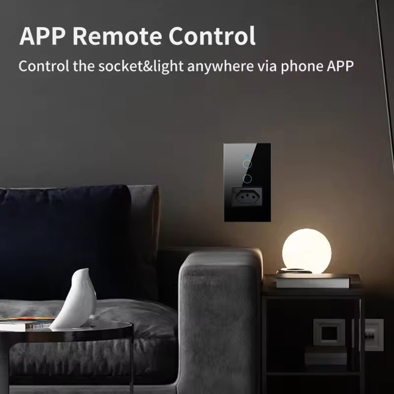 UNKAS Wifi スマートブラジルライトスイッチ壁ソケッ - Smart Home Web のレビューと価格