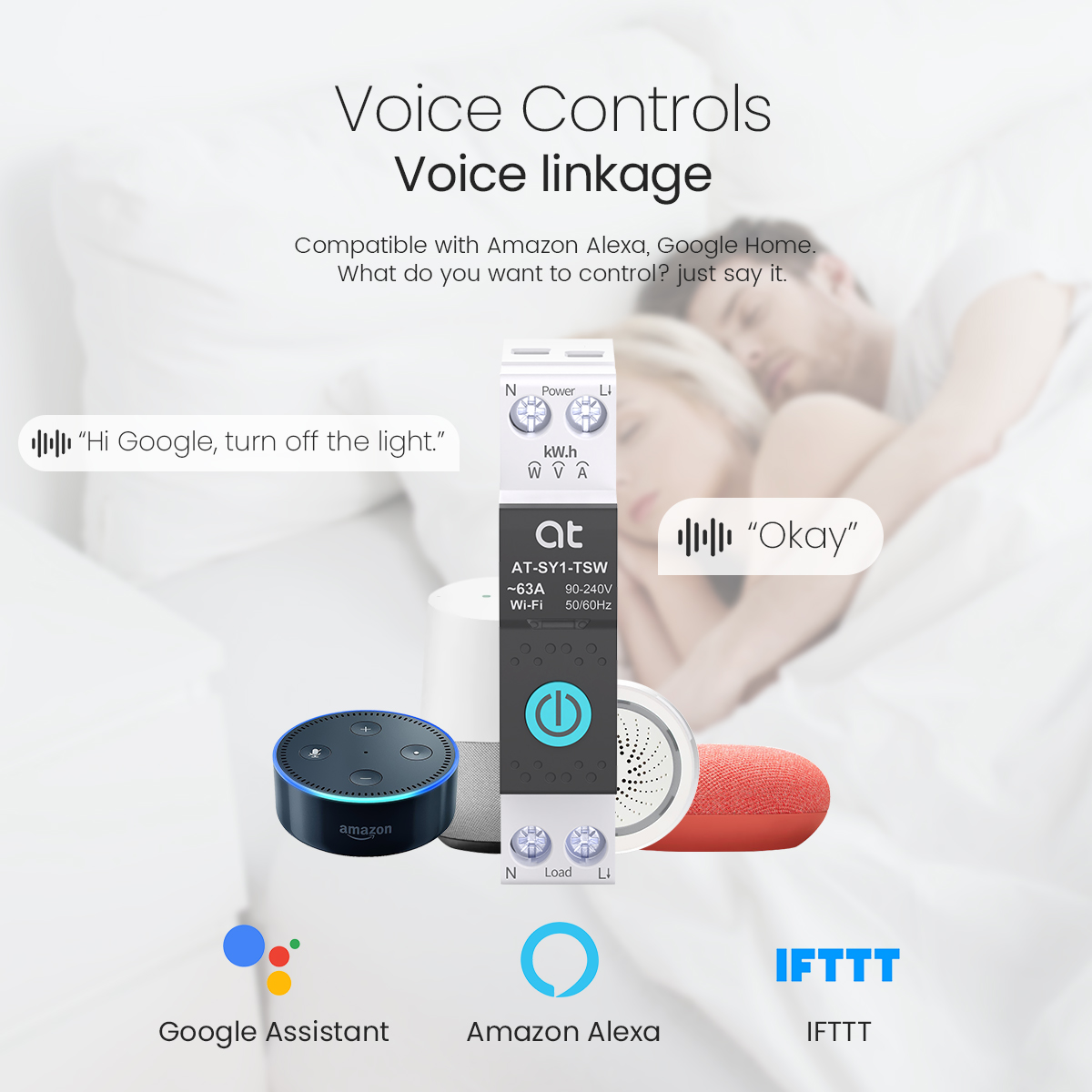 Tuya WiFi サーキットブレーカー スマート 1P+N - Smart Home Voice Control のレビューと価格