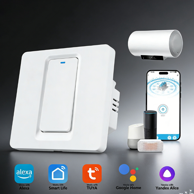 スマート給湯器スイッチ/WiFi&Bluetooth タッチ - Smart Home Web のレビューと価格