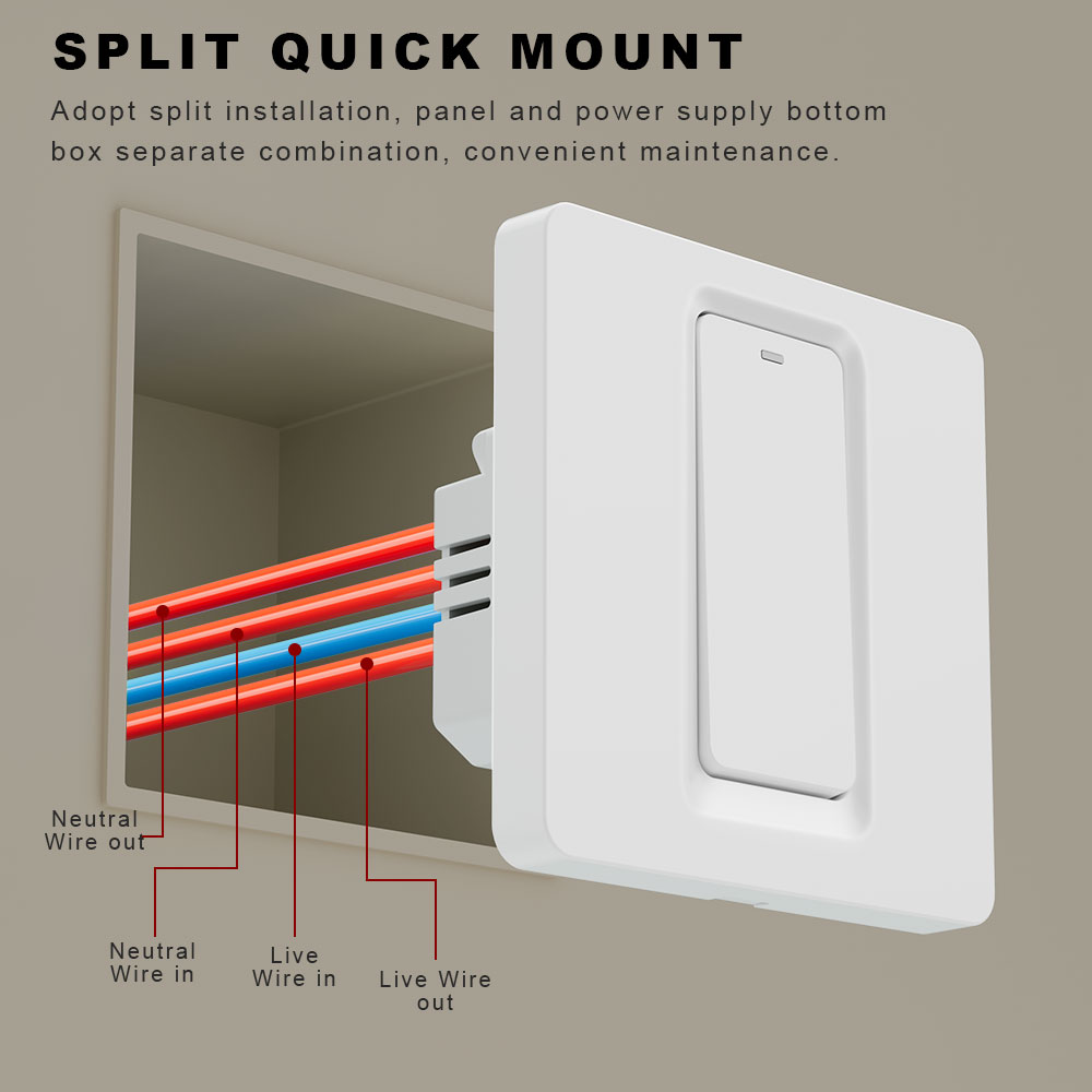 スマート給湯器スイッチ/WiFi&Bluetooth タッチ - Smart Home Web のレビューと価格