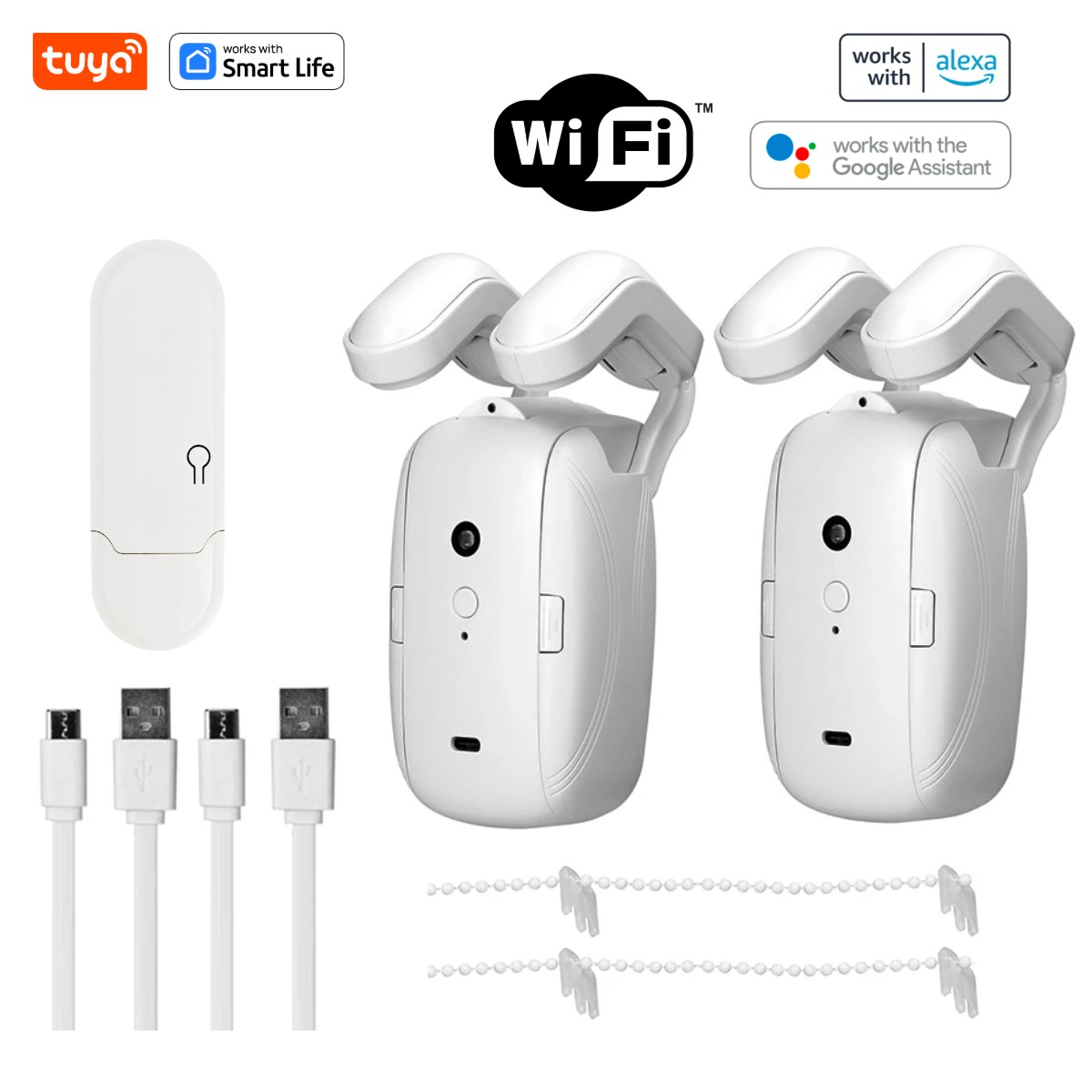 1/2個入り Tuya スマートWiFiカーテンロボット ( - Smart Home Zentrale のレビューと価格