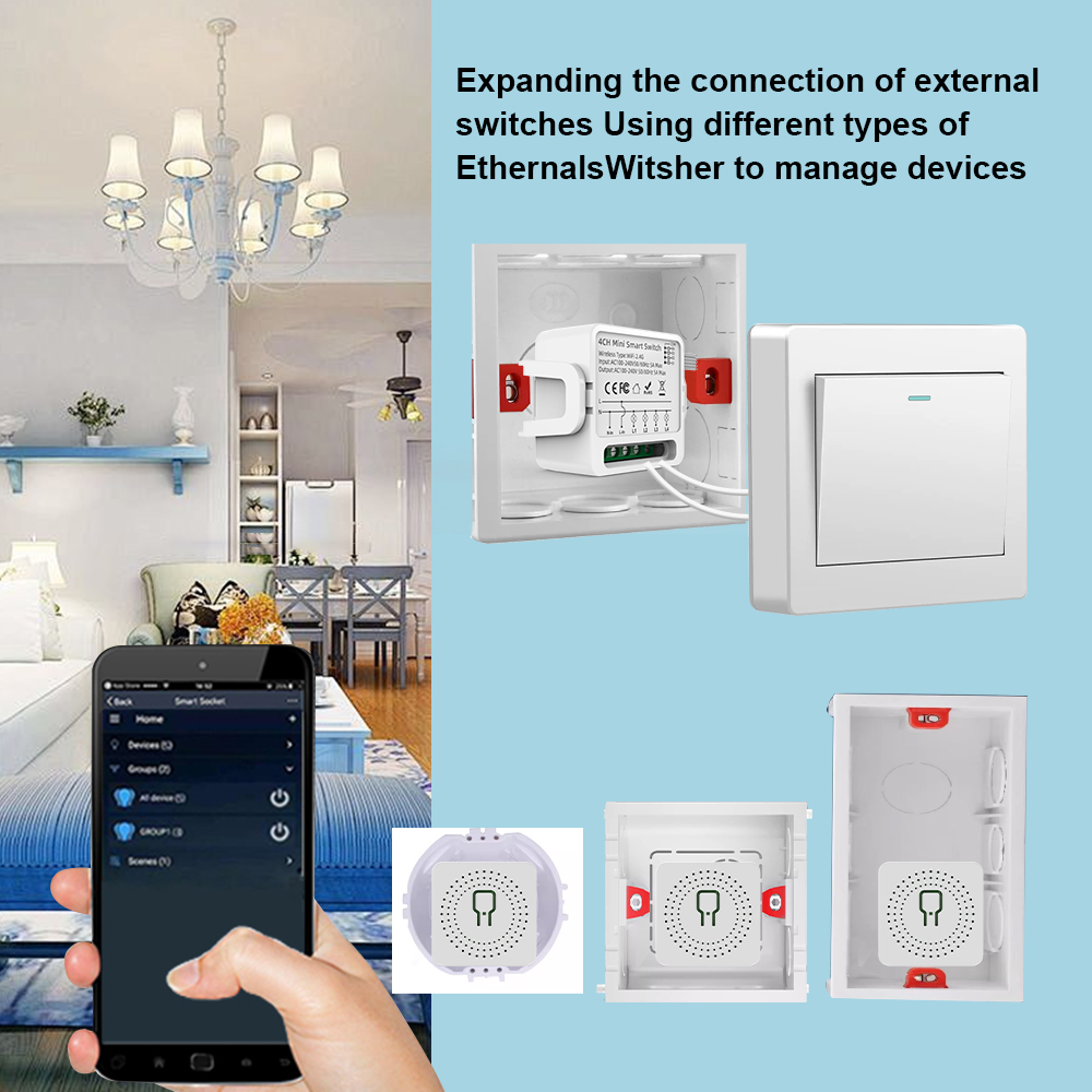Tuya Zigbee 3.0 スマートスイッチ 1/2/3 - Smart Home Voice Control のレビューと価格