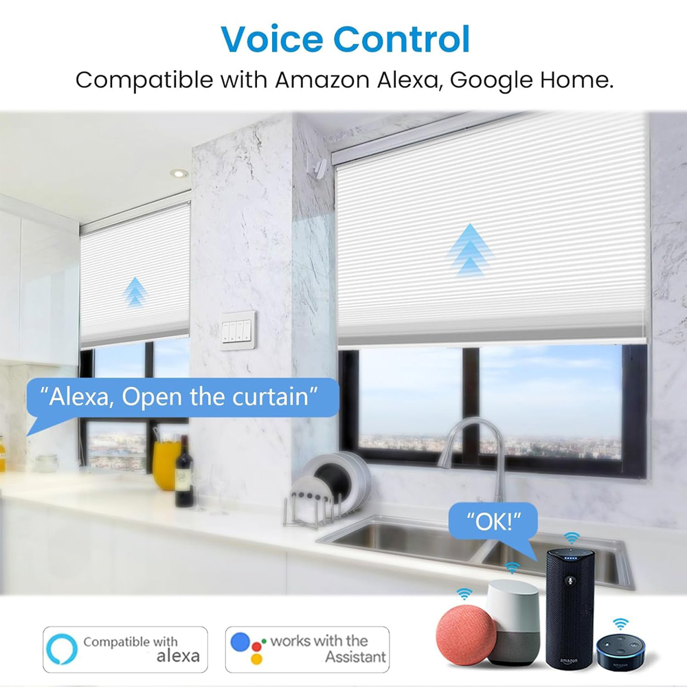 ローラーシャッター電動モーター用スマートカーテンスイッチ T - Smart Home Voice Control のレビューと価格