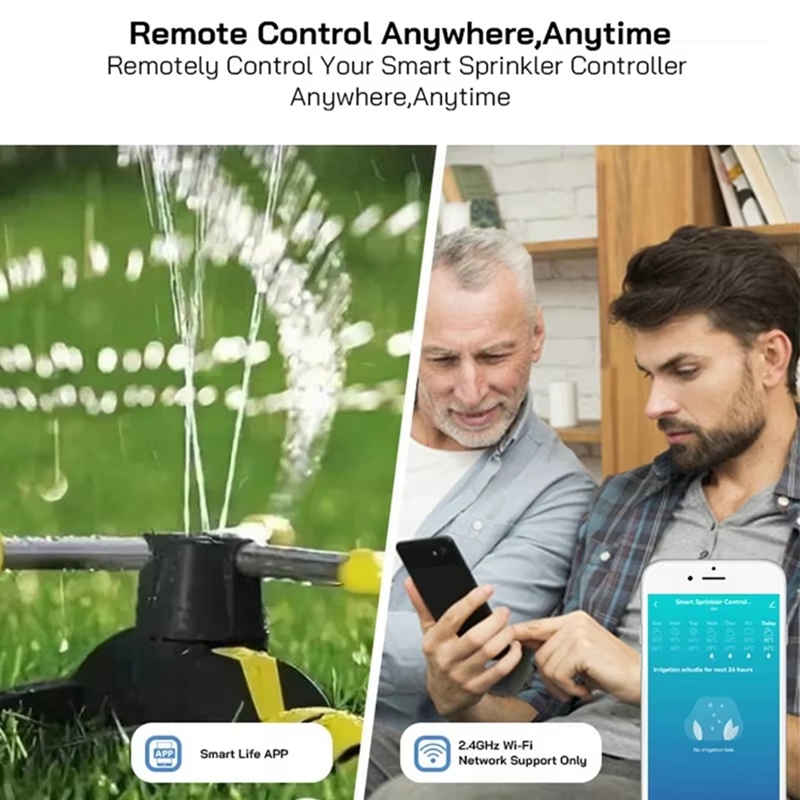 Tuya WiFi スマートスプリンクラーコントローラー 8 - Smart Home Devices のレビューと価格