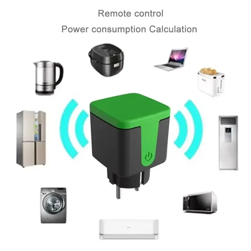 Tuya EU 16A WiFiスマート防水ソケット屋外用ソ - Smart Home Voice Control のレビューと価格