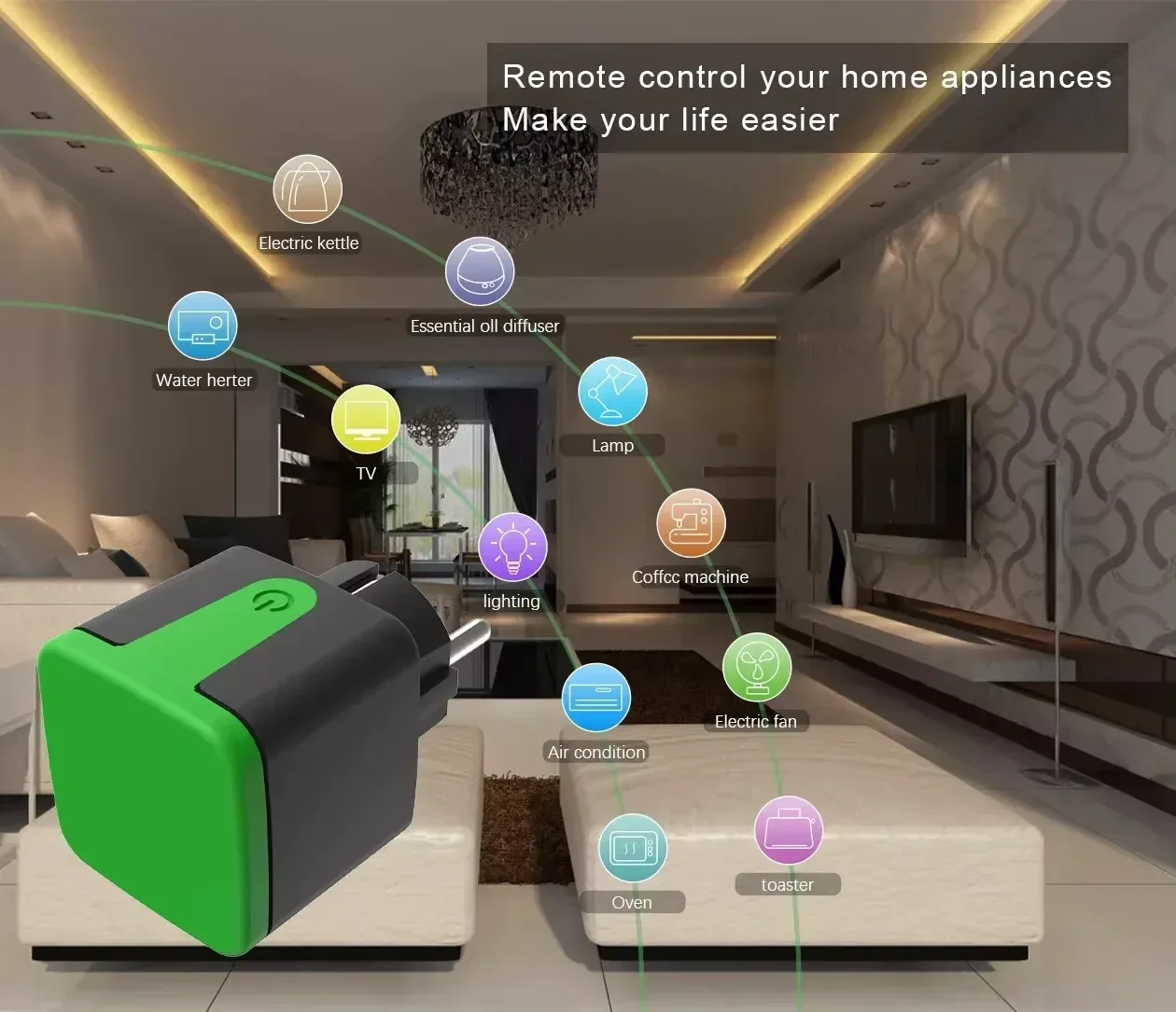Tuya EU 16A WiFiスマート防水ソケット屋外用ソ - Smart Home Voice Control のレビューと価格