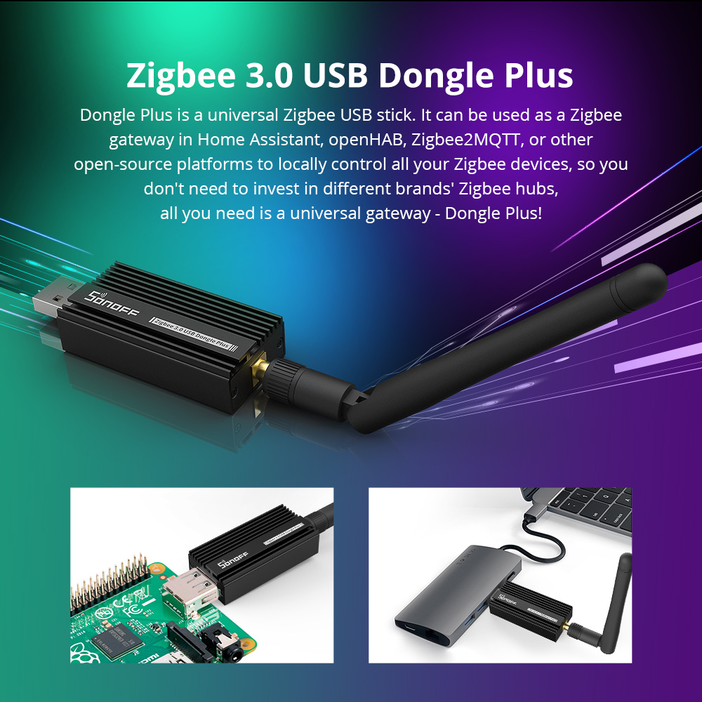 SONOFF Zigbee 3.0 USBドングルプラス Z - Smart Home Plus のレビューと価格